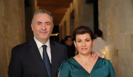  Jorge Mauricio e Isabel Guzmán.