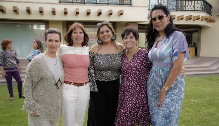  Lucía Martínez, Sandra Michel, Claudia Duque, Claudia Díaz de Sandi y Ana Luisa Lujambio.
