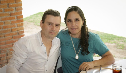  Aldo Azuara y Carmen Cuesta.