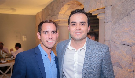  Axel Sontos y Pedro Briano.
