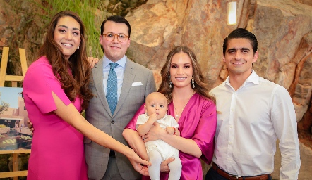  Scarlett Garelli, Gustavo Rodríguez, Bárbara Portales, Emiliano Oliva y Daniel Valadés.
