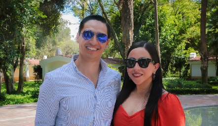  Alejandro Lanusa y Celina Hinojosa.