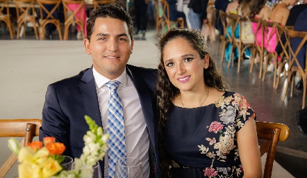  Rodrigo de la Rosa y Alejandra Rangel.