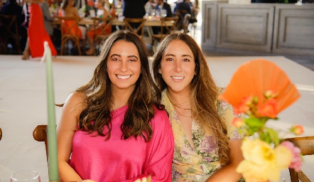  Sofía Leiva y Diana Olvera.