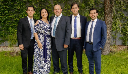  Familia Ascanio de la Maza, Juan Pablo, Marcela, Jaime, Manuel y Jaime.