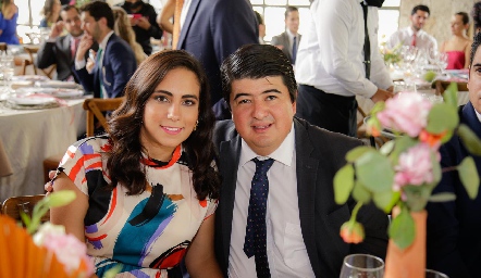  María Berrueta y Rolando Domínguez.