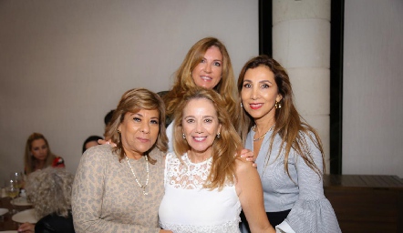  Gaby Enríquez, Guillermina Hernández, Tayde Gaviño y Mucia Salazar.