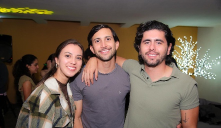  Dani Sánchez, Roberto Puente y Juanca Martínez.
