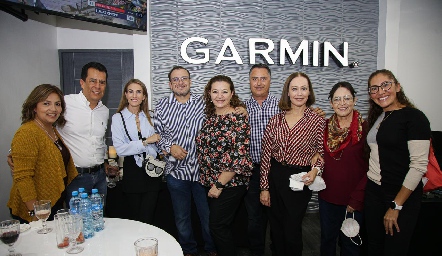  Inauguración de Garmin, staff e invitados.