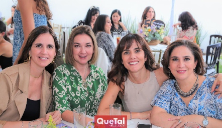  Licha Julián, Macarena, Gaby Briones y Lilia Acuña.