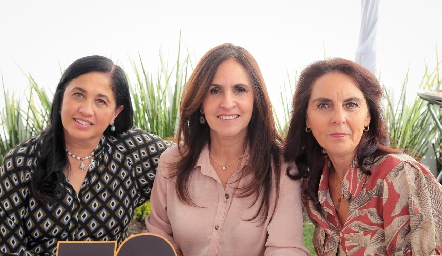  Patricia Gallardo, Dulce María Herrera y Sandra Correa.