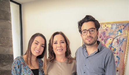  Alejandra Michel, Alejandra Gordoa y Rodrigo Michel.