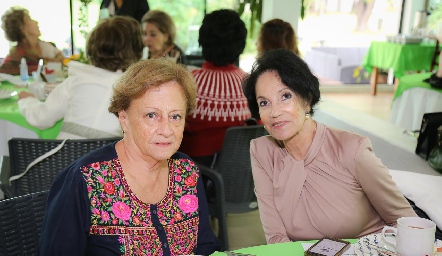  Elba Garza y Leticia Nieto.