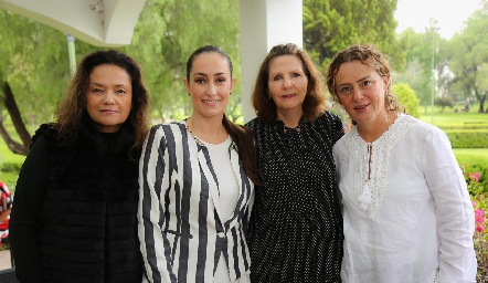  Aida Palau, Adriana Dibildox, Lila Ahumada y Marisol López.