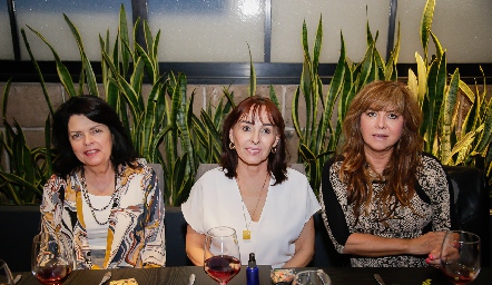  Ana Patricia Ordoñez, Susana Rangel y Florencia Díaz Infante.