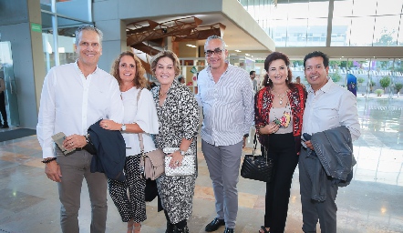  Humberto Siller, Mireya Payan, Ángeles Barba, Enrique Morales, Rosy y Héctor Hernández.