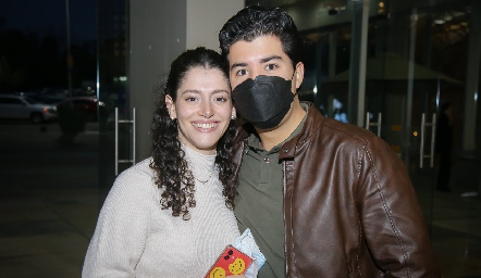  Karina García y Daniel de Luna.