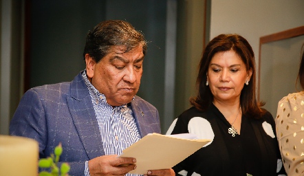  Palabras de René Díaz para los futuros esposos.