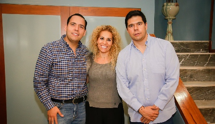  Bradish Payán, Martha Elena Ruiz y Jusef Payán.