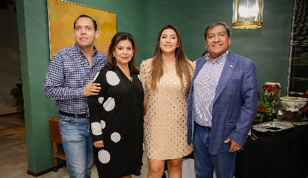  Bradish Payán, Tita Ruiz, Carmelú y René Díaz.