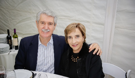  Mario Leal y Patricia de la Rosa.