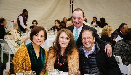  Alma Grimaldo, July Abud, Abelardo Uría y Pablo Sainz.