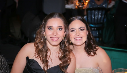  María José Liceaga y María José Flores.
