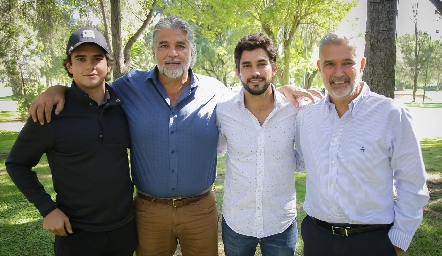 Juan Pablo Leiva, Juan Carlos Leiva, José Luis Leiva y José Luis Leiva.