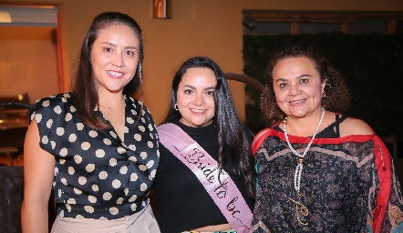  Melisa Castillo y Mariana Castillo con su mamá Tita Aguillón.