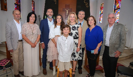  Gonzalo y su familia.
