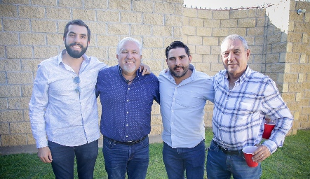  Guillermo Báez, Guillermo Báez, Javier Nava y Javier Nava.