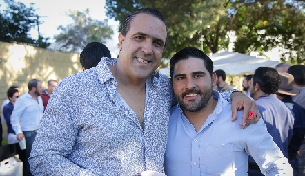  Claudio Valle y Javier Nava.