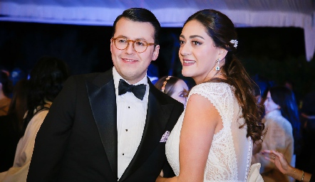  Gustavo Rodríguez y Scarlett Garelli.