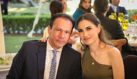  Javier Amozurrutia y Mariana Llaguno.