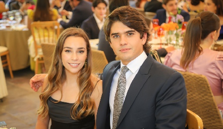   Mari Carmen del Valle y Juan Pablo Leiva.