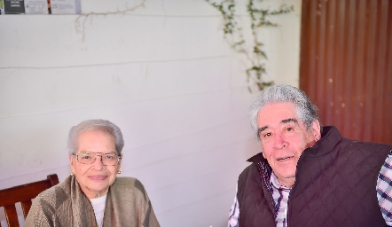  Leonor Fraga y Roberto López.