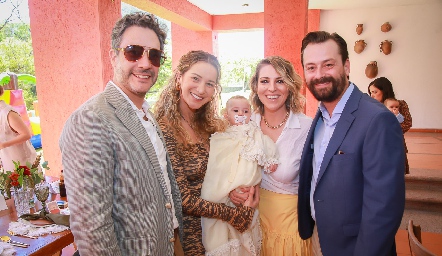  Andrés Ibáñez, Marisa Viña con Alana, Ana de la Fuente y Gerardo Velez.