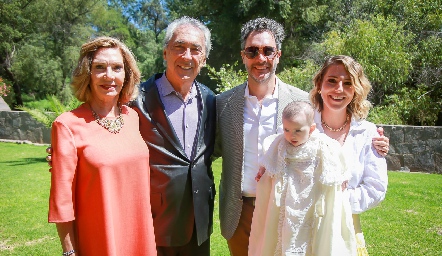  Lula Díaz Infante, Manuel Ibáñez, Andrés Ibáñez y Ana de la Fuente de Alana.
