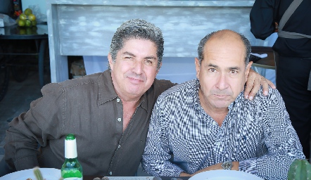  Juan Carlos Navarro y Víctor Ortiz.