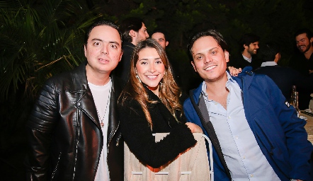  Toño Guzmán, Nuria Minondo y Jorge Naya.