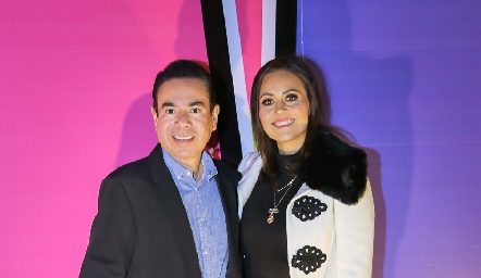  Aarón Torres y Cristina Herrán.