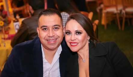  Guillermo Romero y Melina Berlanga.