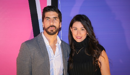  Diego García y Jessica Fernández.