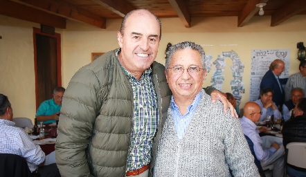  Fernando Pérez y Fabián Espinosa.