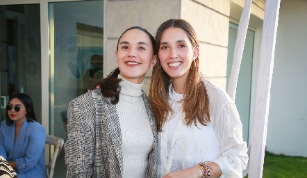  Eugenia Castañón y Valeria Alcalde.