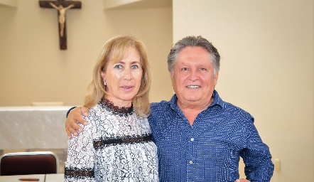  Laura Villasuso y Benjamín Palau.