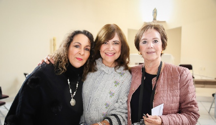  Lila González, Gladys Castellanos y Patricia Nierto.