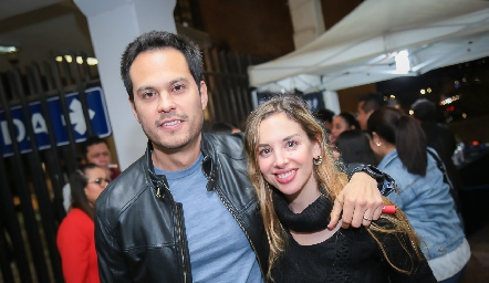  Beto Berrones y Melissa Compean.