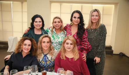  Chistian Esper, Maribel Torres, Marily Espinosa, Francine Coulon, Julieta Morales, Mónica Torres y Carmenchu.