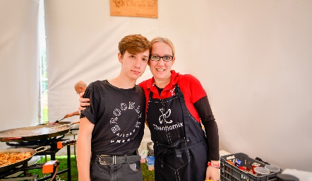  Nacho Rattia y Vanessa González.